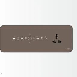 twtss 3W 8|6 Modular, 1AC, 5Lights, 1Fan+Regulator, 1Socket, Colour S26. Smart Switch-11