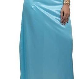 FIRSTSAARI LightBlue Pure Silk, Pure Satin Petticoat-image-0