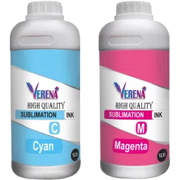 verena Sublimation Refill Ink Compatible For L3100 L3101 L3108 L3150 Printers 1000ML Black + Tri Color Combo Pack Ink Bottle-12