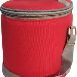 Red Office Use Tiffin Bag Waterproof Lunch Bag-image-56