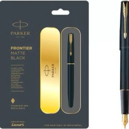 Parker Frontier Matte Black (Gold Nib) GT Fountain Pen Fountain Pen-image-70
