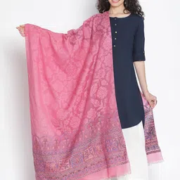 SHINGORA Floral Woven Design Dupatta-picture-42