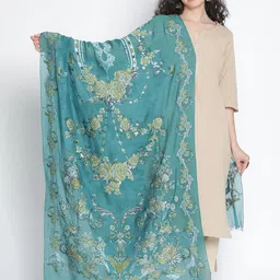 SHINGORA Floral Printed Dupatta-33