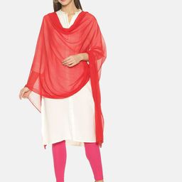 TWIN BIRDS Pack of 2 Solid Dupatta-picture-21