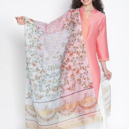 SHINGORA Floral Printed Dupatta-34