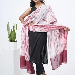 HELLA FASHIONS Tie & Dye Cotton Dupatta-picture-39