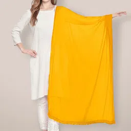 Dupatta Bazaar Solid Chiffon Dupatta-52