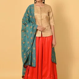 NUHH Ready To Wear Lehenga & Blouse With Dupatta-picture-17