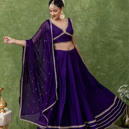 KASYA Ready to Wear Lehenga & Blouse With Dupatta-picture-3