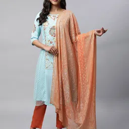AURELIA Ethnic Motifs Printed Dupatta-13