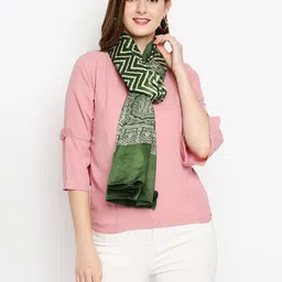 Dupatta Bazaar Printed Block Print Dupatta-image-6