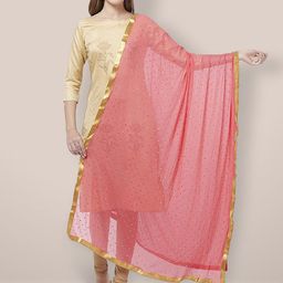 Dupatta Bazaar  Printed Foil Print Dupatta image 1