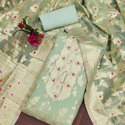 KALINI Unstitched Dress Material-image-31