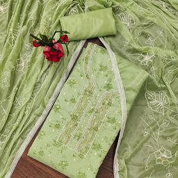 KALINI Unstitched Dress Material-image-30