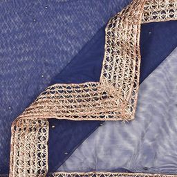 Dupatta Bazaar Embroidered Dupatta with Sequinned image 5
