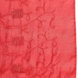 Clora Creation Ethnic Motifs Embroidered Dupatta with Sequinned image 5