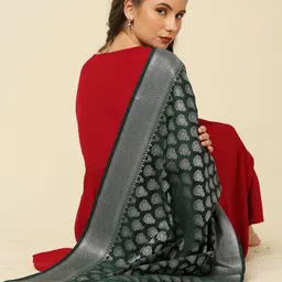 Dupatta Bazaar Ethnic Motifs Woven Design Dupatta image 2
