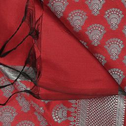 Dupatta Bazaar Ethnic Motifs Woven Design Dupatta image 4