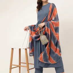FIORRA Kurta & Trouser With Dupatta image 1