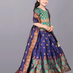 BAESD Girls Ready to Wear Lehenga & Blouse With Dupatta-image-22