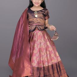 BAESD Girls Ready to Wear Lehenga & Blouse With Dupatta-picture-36