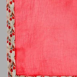 Khushal K Floral Printed Regular Kurta with Palazzos & With Dupatta image 4