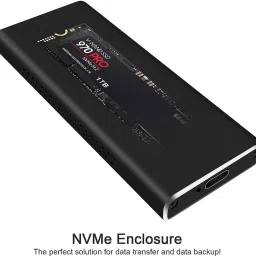 RuhZa NA 128 GB All in One PC's Internal Solid State Drive (SSD) (USB 3.1 Type C Gen 2 10Gbps NVMe , M.2 USB C to NVMe PCIe Adapter) image 3