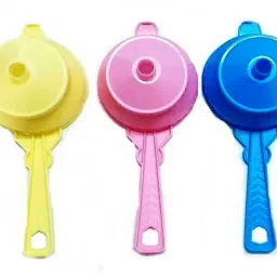 Plastic Tea & Coffee Strainer With Funnel Chai Channi Juice Strainer Tea Strainer-30
