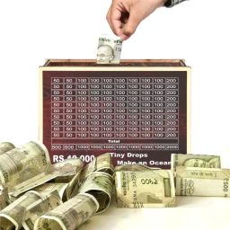 Unique Digital Coin Counter Box for Home or Office Use Coin Bank-image-52