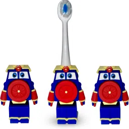 Robot Blue Magic Soft-Bristled Kid Soft Toothbrush-95