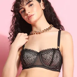 Da Intimo Self Design Medium Coverage Balconette Bra With All Day Comfort-51