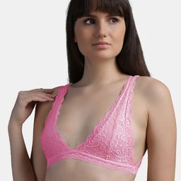 N-Gal Floral Bralette Non Padded Bra-image-9