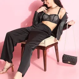 Da Intimo Self Design Medium Coverage Balconette Bra With All Day Comfort image 4