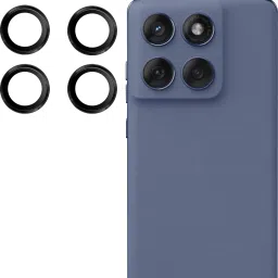 Oncraves Back Camera Lens Ring Guard Protector for Motorola Edge 60 Fusion 5G, Metal Finish Frame-picture-22