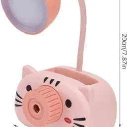 akr rabbit LED Lamp with Sharpener Pencil Holder with Night lamp Table Lamp image 3