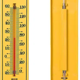 RCSP Indoor Wall-Mounted Thermometer, Celsius and Fahrenheit Display, Compact, Easy-to-Read Design For Home & Office Use Thermometer-27