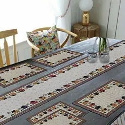 Rectangular Pack of 7 Table Placemat-10