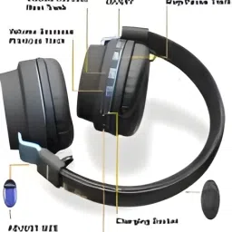 clairbell SH12 Premium (Bluetooth Headset) with Noise Cancelation Technology_ACA107 Bluetooth Headset image 5