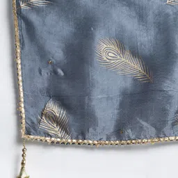 Clora Creation Printed Silk Blend Dupatta image 4