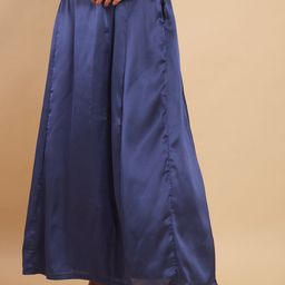 Soch Women Navy Blue Solid Nylon Petticoat-image-59