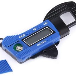 zeroluxury Electronic Digital Thickness Gauge Meter -12.7mm Range with Percentage Display Radius Gauge image 5
