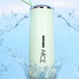 WELOUR Nice Green Glass Printed Water Bottle 400 ml-image-79