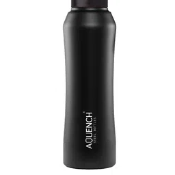AQUENCH Black Single Stainless Steel Solid Water Bottle 1L-image-51