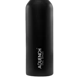 AQUENCH Black Stainless Steel Water Bottle1 Ltr-20