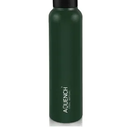AQUENCH Green Stainless Steel Water Bottle 1 Ltr-12