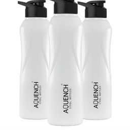 AQUENCH White 3 Pieces Stainless Steel Water Bottle-image-71