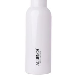 AQUENCH White Stainless Steel Water Bottle 1 L-image-30