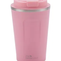The Better Home Pink Double Wall Vacuum Stainless Steel Water Bottle 380 ml-image-85