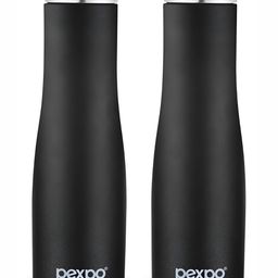 Pexpo Black 2 Pieces Stainless Steel Leak Proof Water Bottles  1 L-image-35