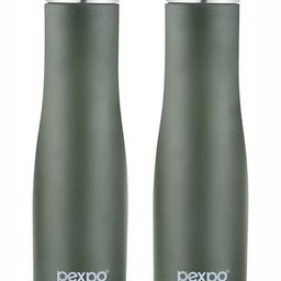 Pexpo Monaco Green 2 Pieces Stainless Steel Water Bottles 1L Each-image-21